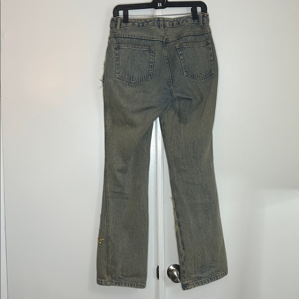 Vintage Y2K Upcycled Bohemian Jeans - Picture 10 of 11